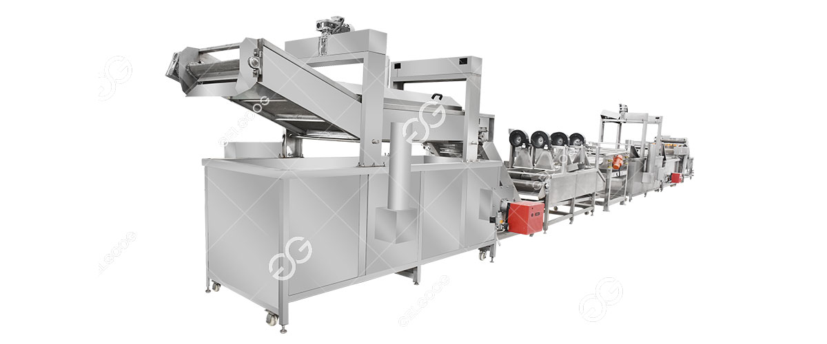 Dây chuyền chiên khoai lang chiên Dây chuyền chiên khoai lang chiên