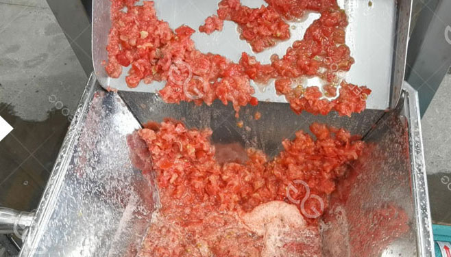 2. Cà chua nghiền